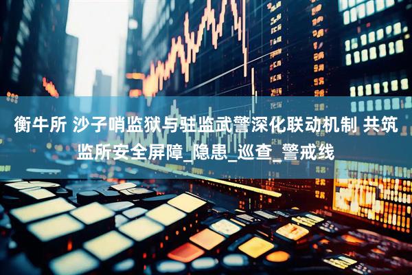 衡牛所 沙子哨监狱与驻监武警深化联动机制 共筑监所安全屏障_隐患_巡查_警戒线