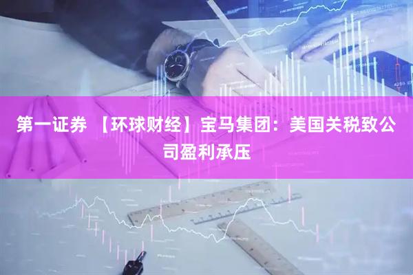 第一证券 【环球财经】宝马集团：美国关税致公司盈利承压